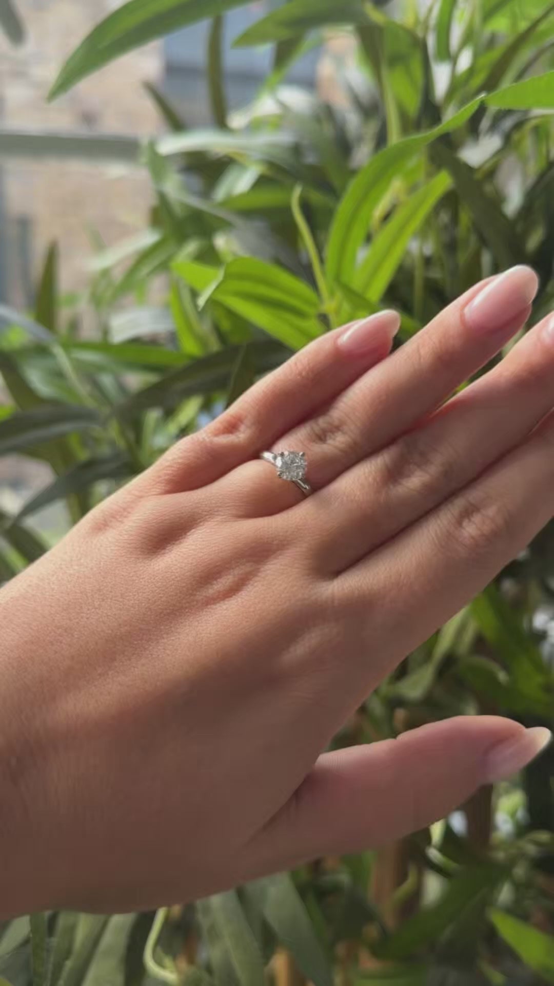 1.01ct Round Brilliant Diamond Solitaire Ring