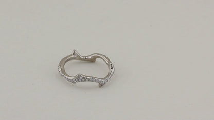 Dior Bois de Rose Pave Diamond Ring