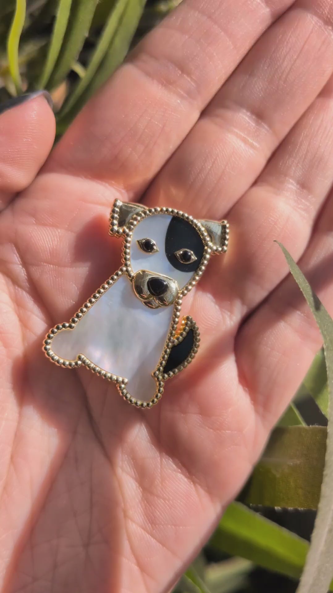 Van Cleef &amp; Arpels Lucky Animals Dog Clip