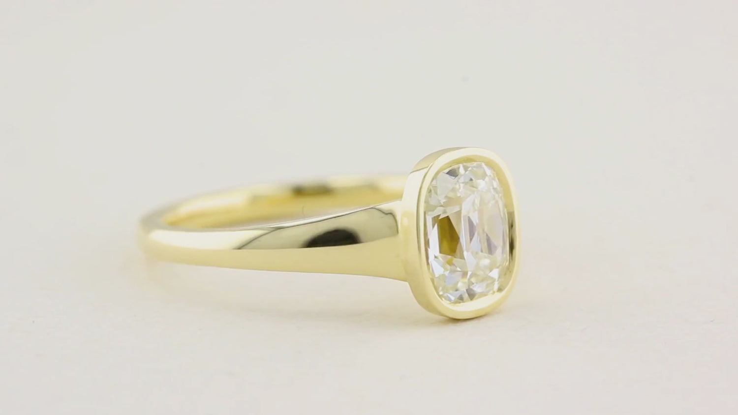 Amity Cushion Cut Diamond Ring