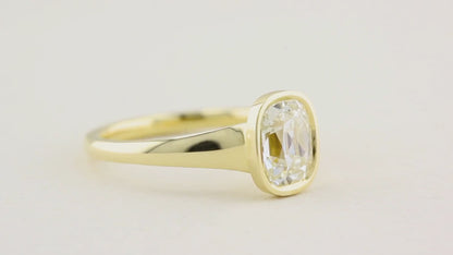 Amity Cushion Cut Diamond Ring