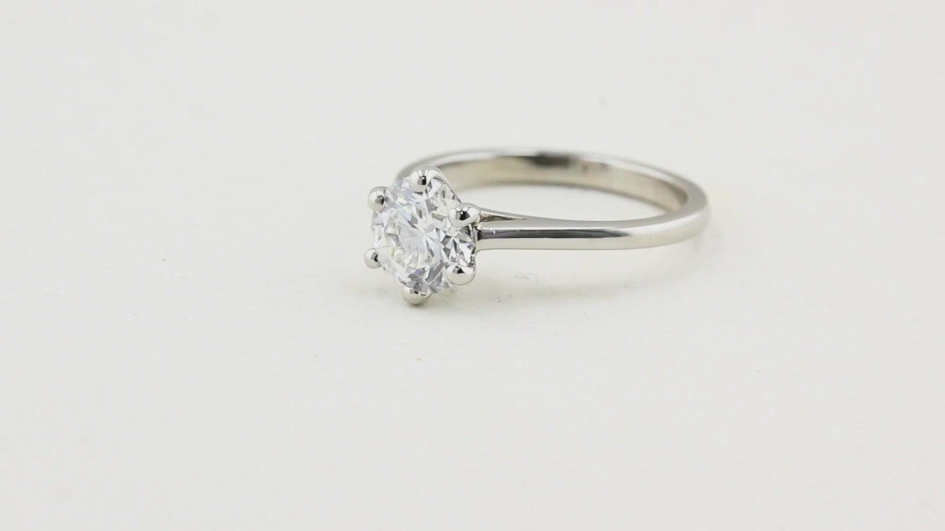 0.96ct Diamond Solitaire Ring