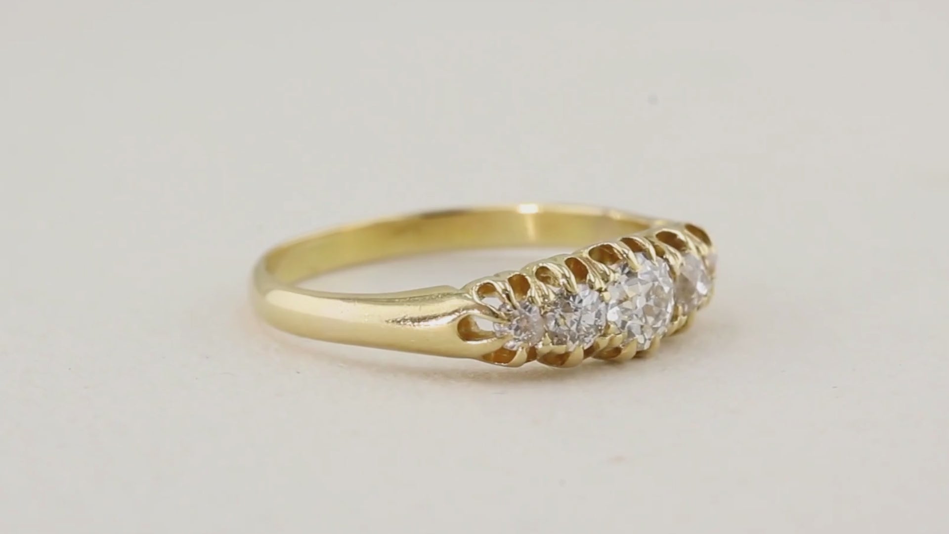 Antique Diamond Five Stone Ring