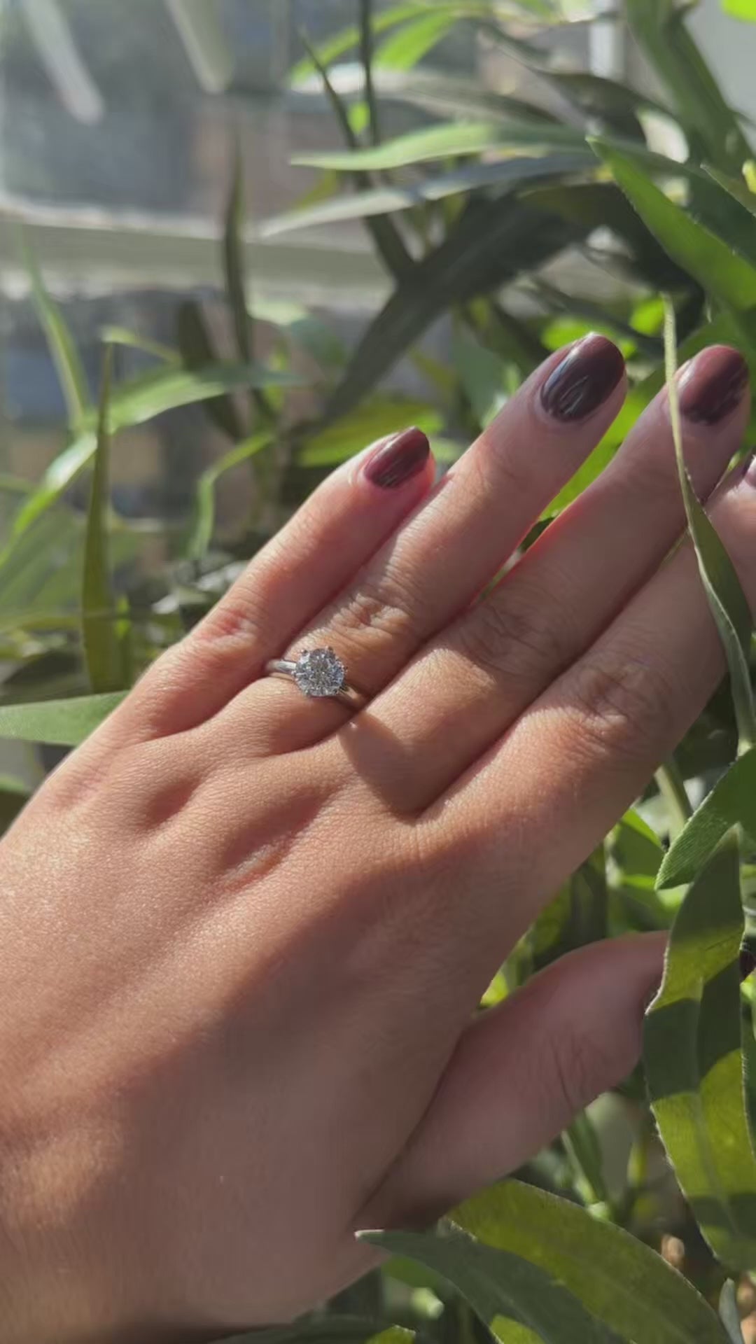 1.27ct Round Diamond Solitaire Ring