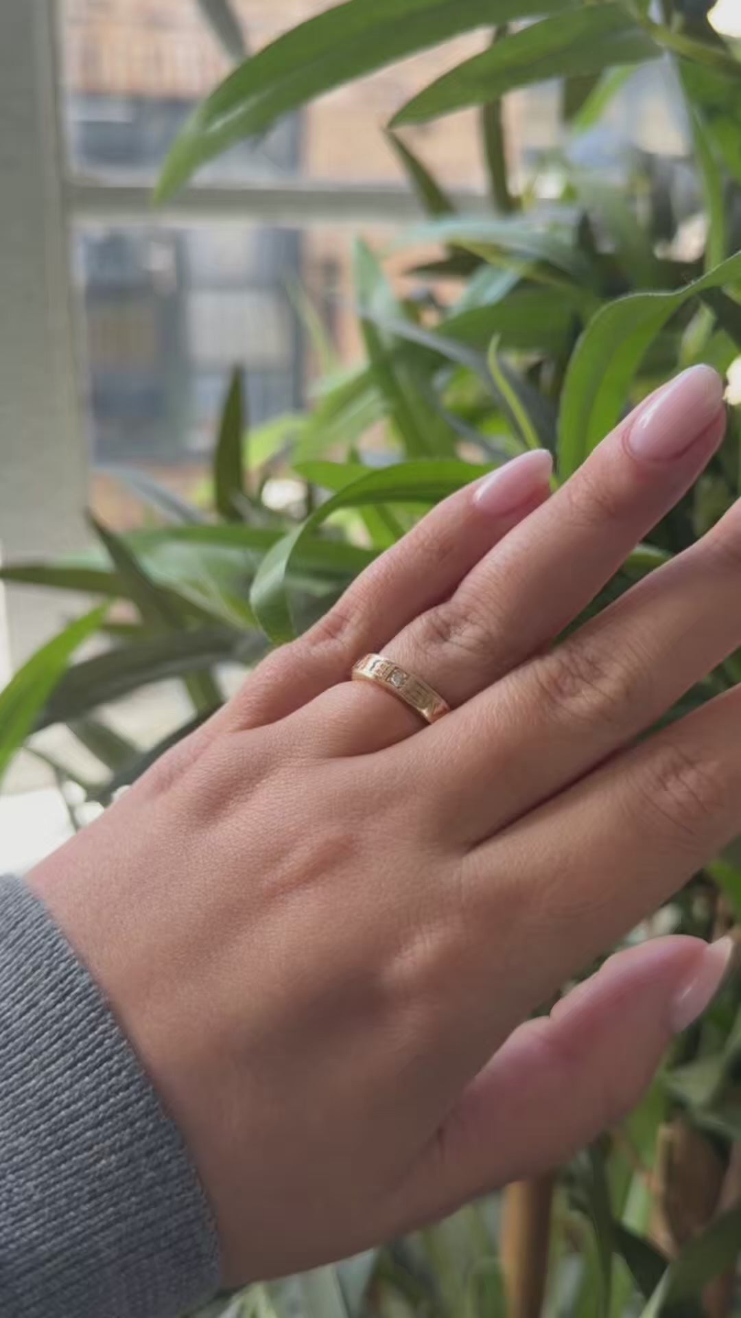 Bulgari Rose Gold and Diamond B.zero1 Ring
