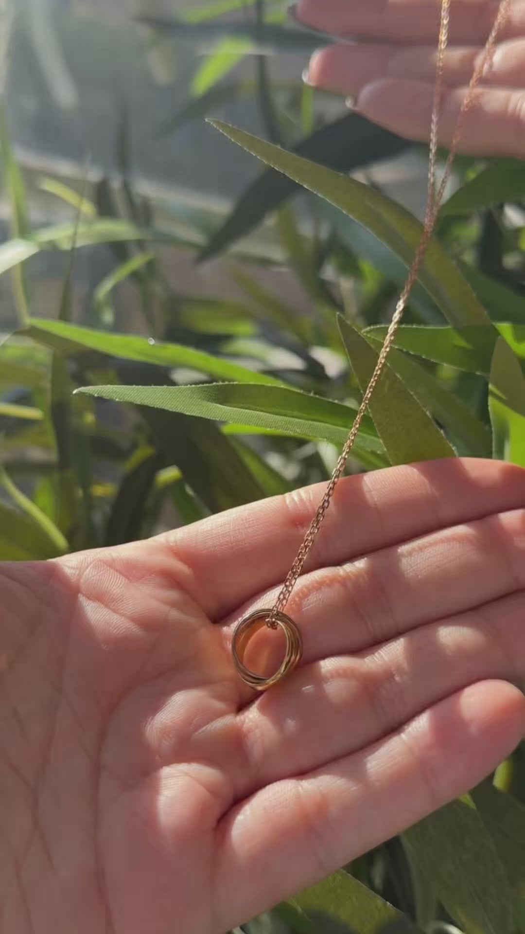 Cartier Mini Trinity Pendant Necklace