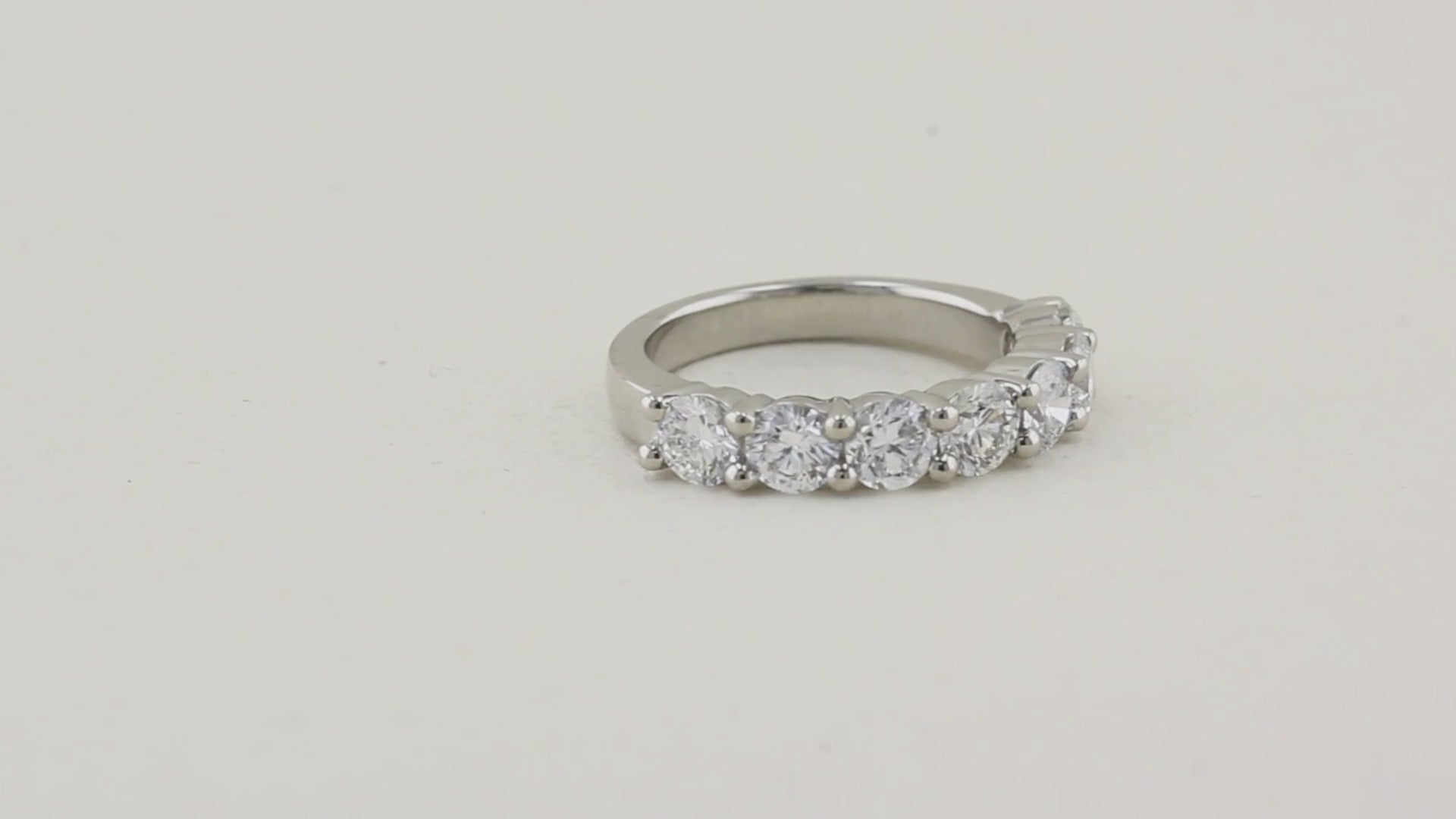 Seven Stone Round Diamond Ring