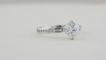 1.02ct Round Brilliant Cut Diamond Solitaire Ring