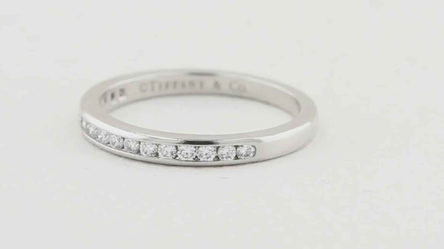 Tiffany &amp; Co. Diamond Half Eternity Ring