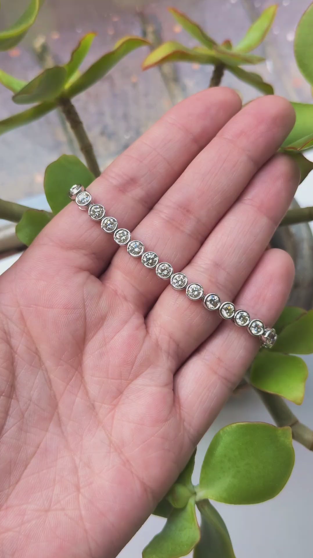 Kit Heath 6.60ct Diamond Tennis Bracelet