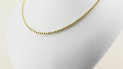 Vintage Tiffany &amp; Co Mini Bead Necklace