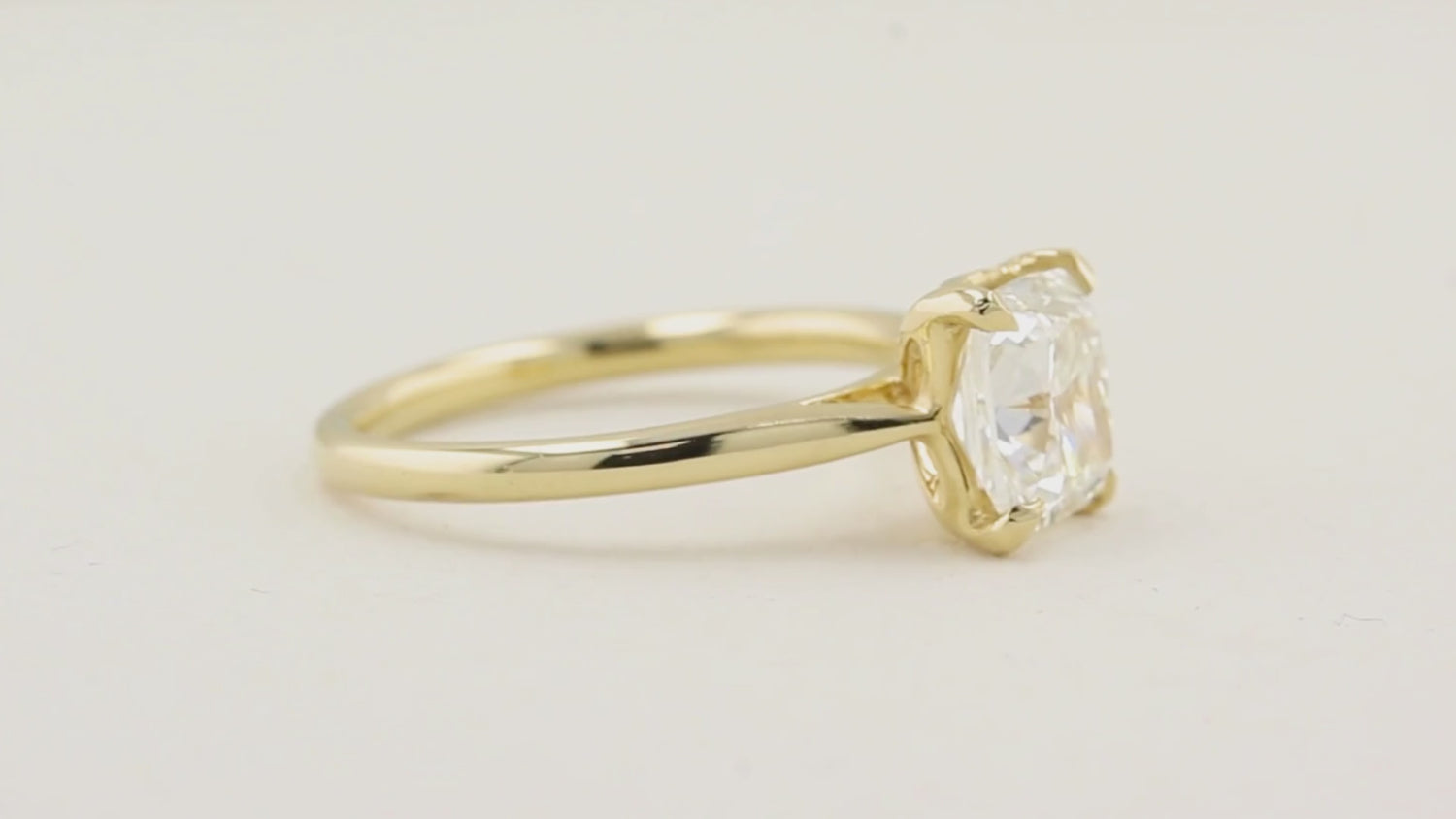 1.80ct Cushion Cut Diamond Ring