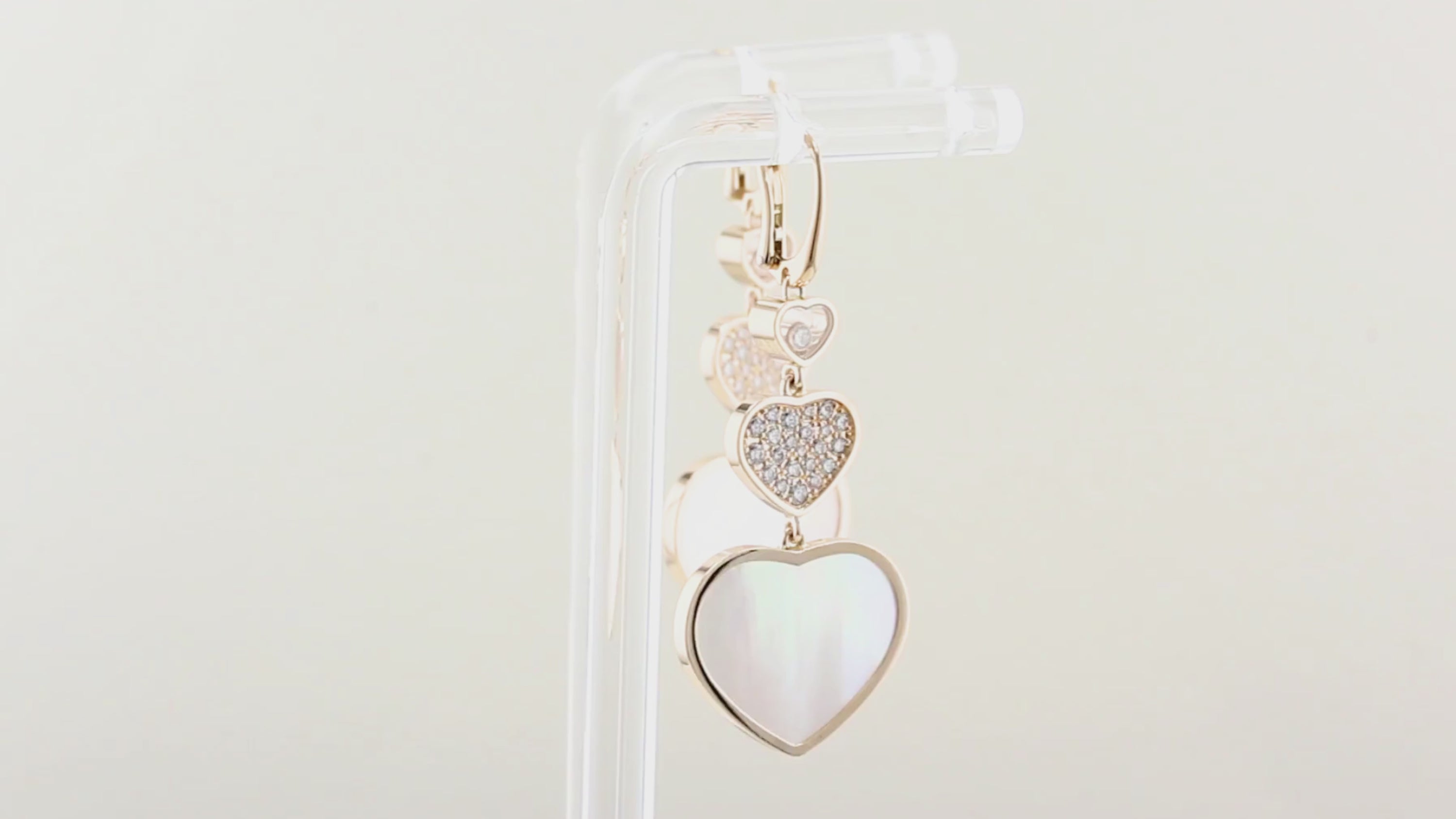 Chopard Happy Hearts Drop Earrings