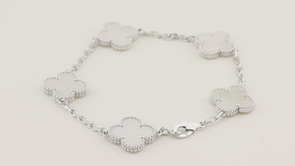 Van Cleef &amp; Arpels Mother of Pearl Alhambra Bracelet