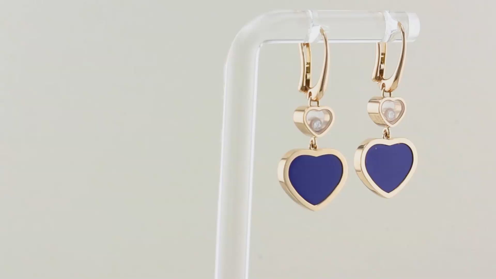 Chopard Happy Hearts Drop Earrings