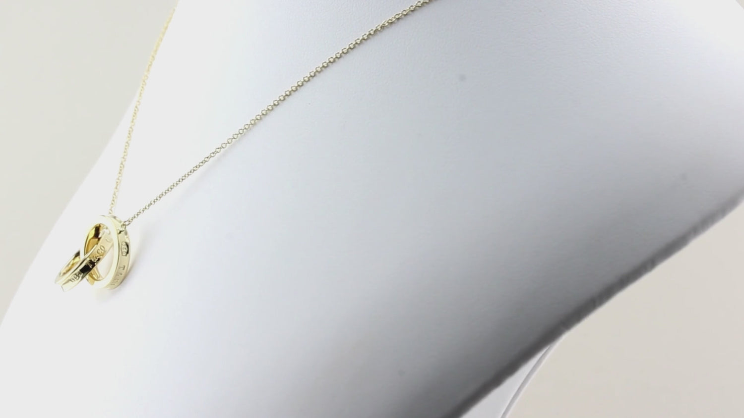 Tiffany &amp; Co. Yellow Gold Interlocking Circles Necklace