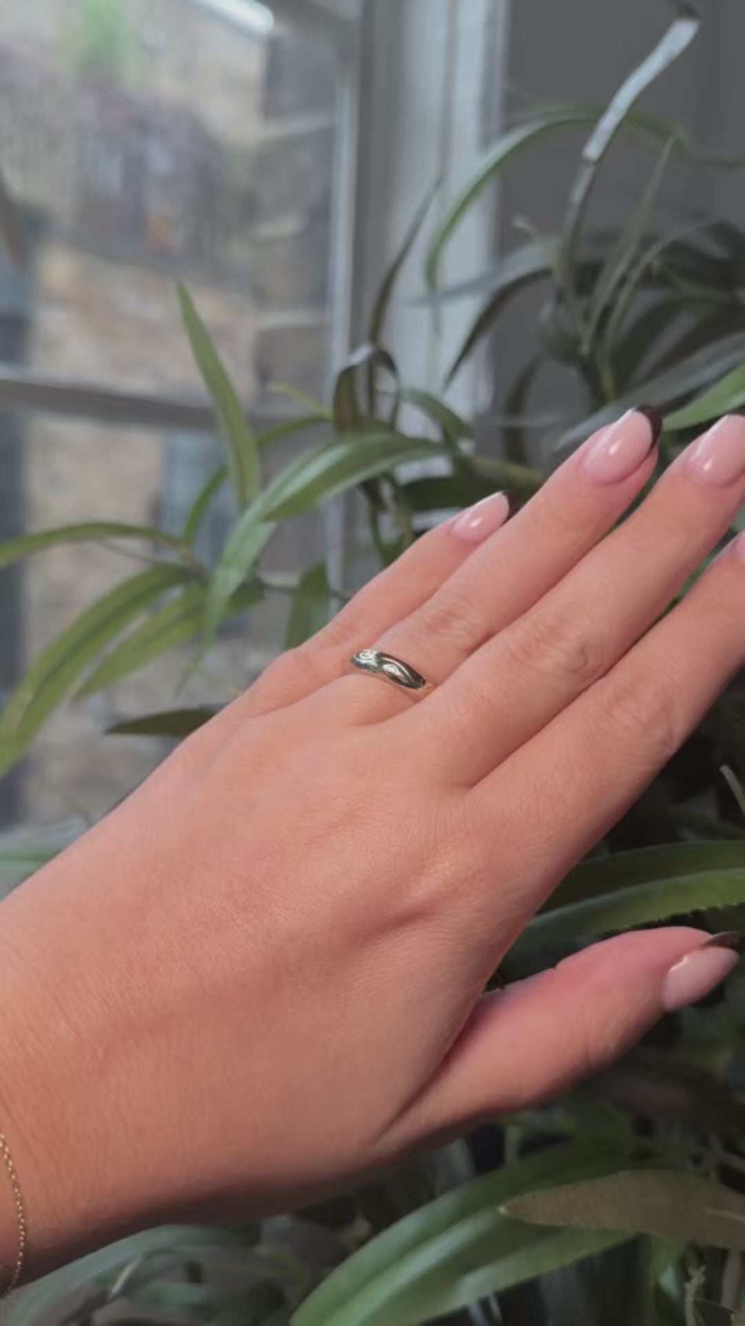 Bulgari Onda Two Tone Gold Ring