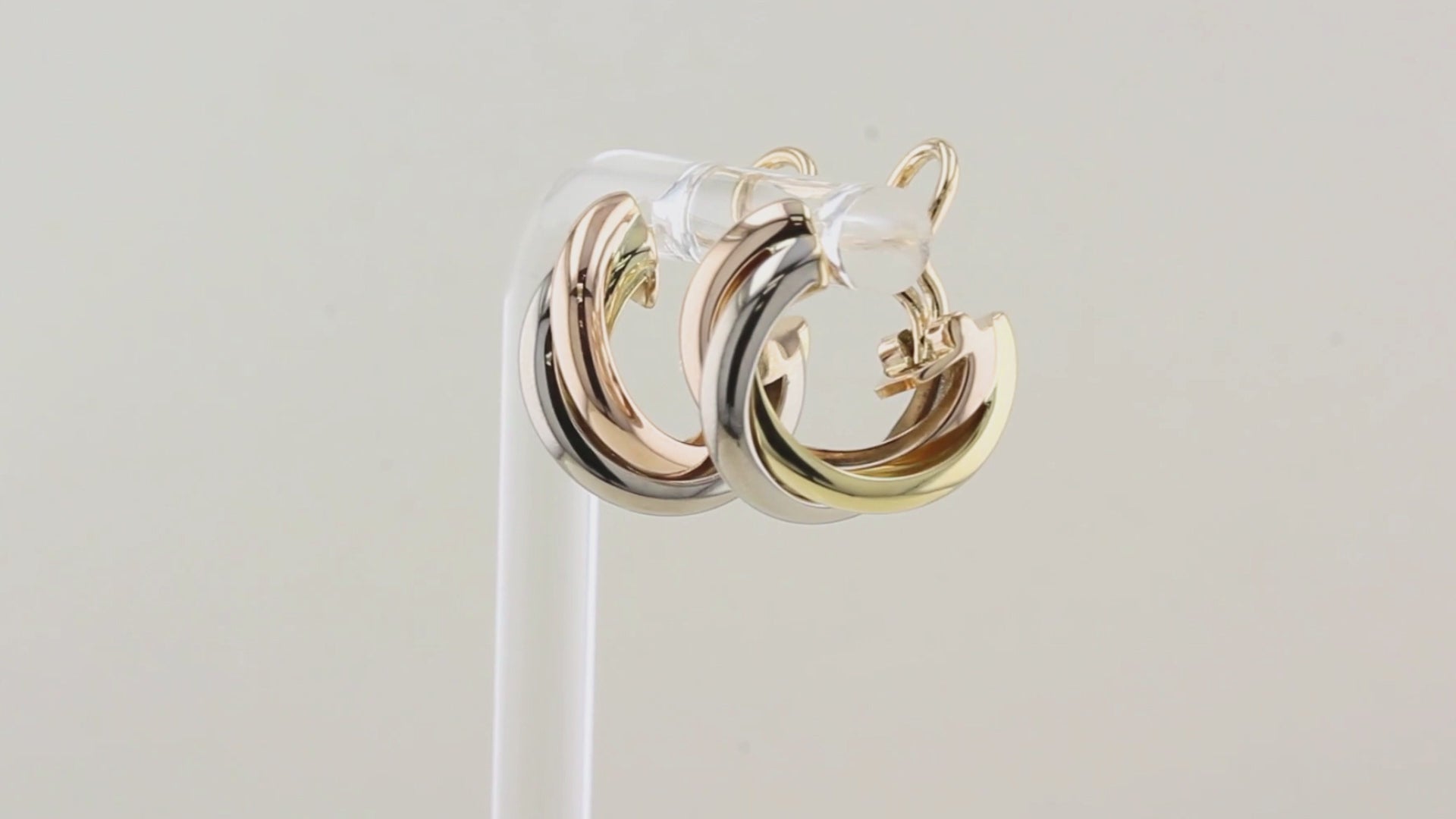 Cartier Trinity Hoop Earrings