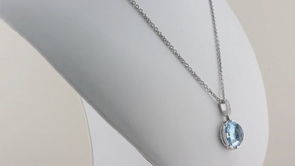 Bulgari Parentesi Cocktail Topaz Diamond Necklace