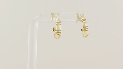 Tiffany &amp; Co. Atlas 18ct Yellow Gold Hoop Earrings