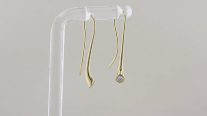Georg Jensen Magic Diamond Drop Earrings
