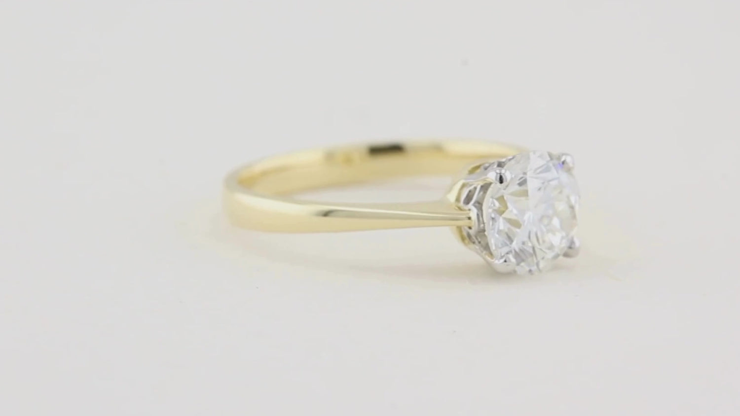 Diamond 1.15ct Solitaire Engagement Ring