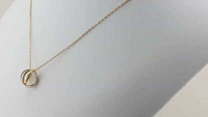 Cartier Mini Trinity Pendant Necklace