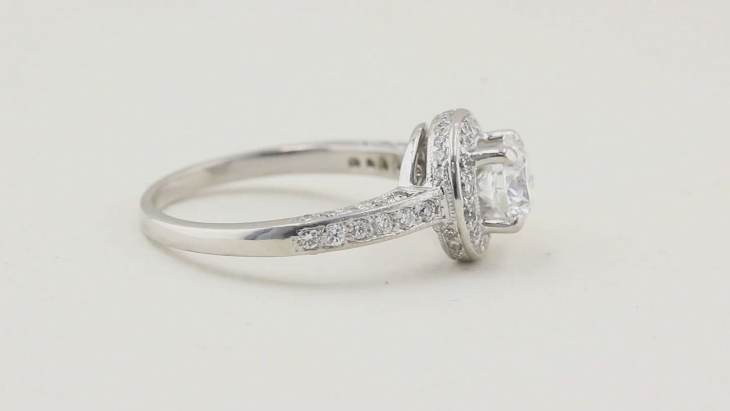 0.90ct Diamond Cluster Ring