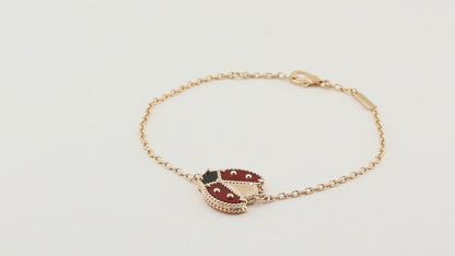 Van Cleef and Arpels Lucky Spring Ladybird Bracelet