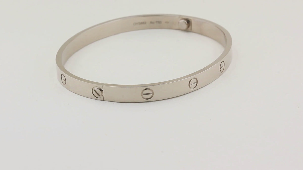 Cartier Classic Love Bracelet - Size 21