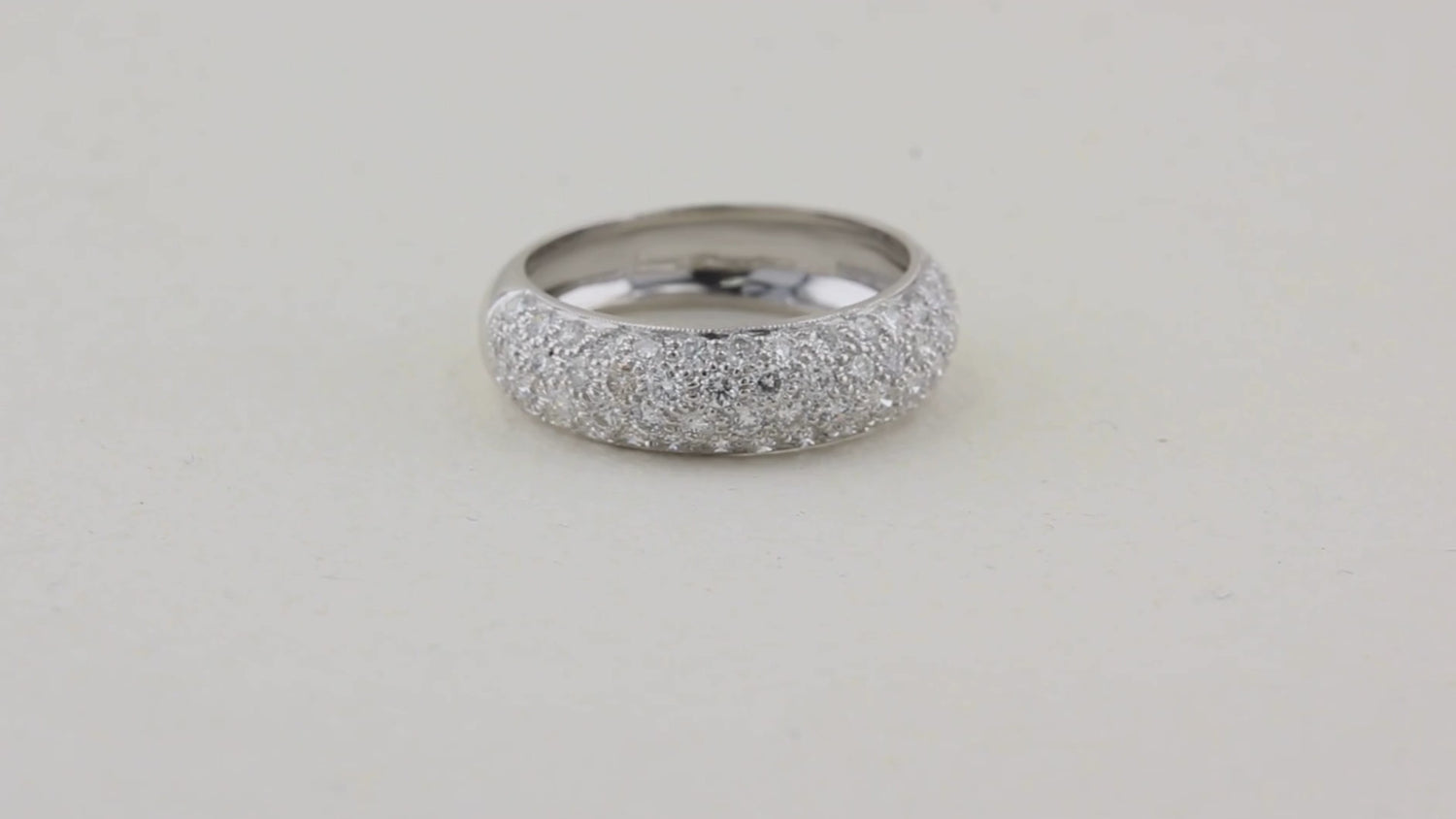 Pave Diamond Eternity Ring