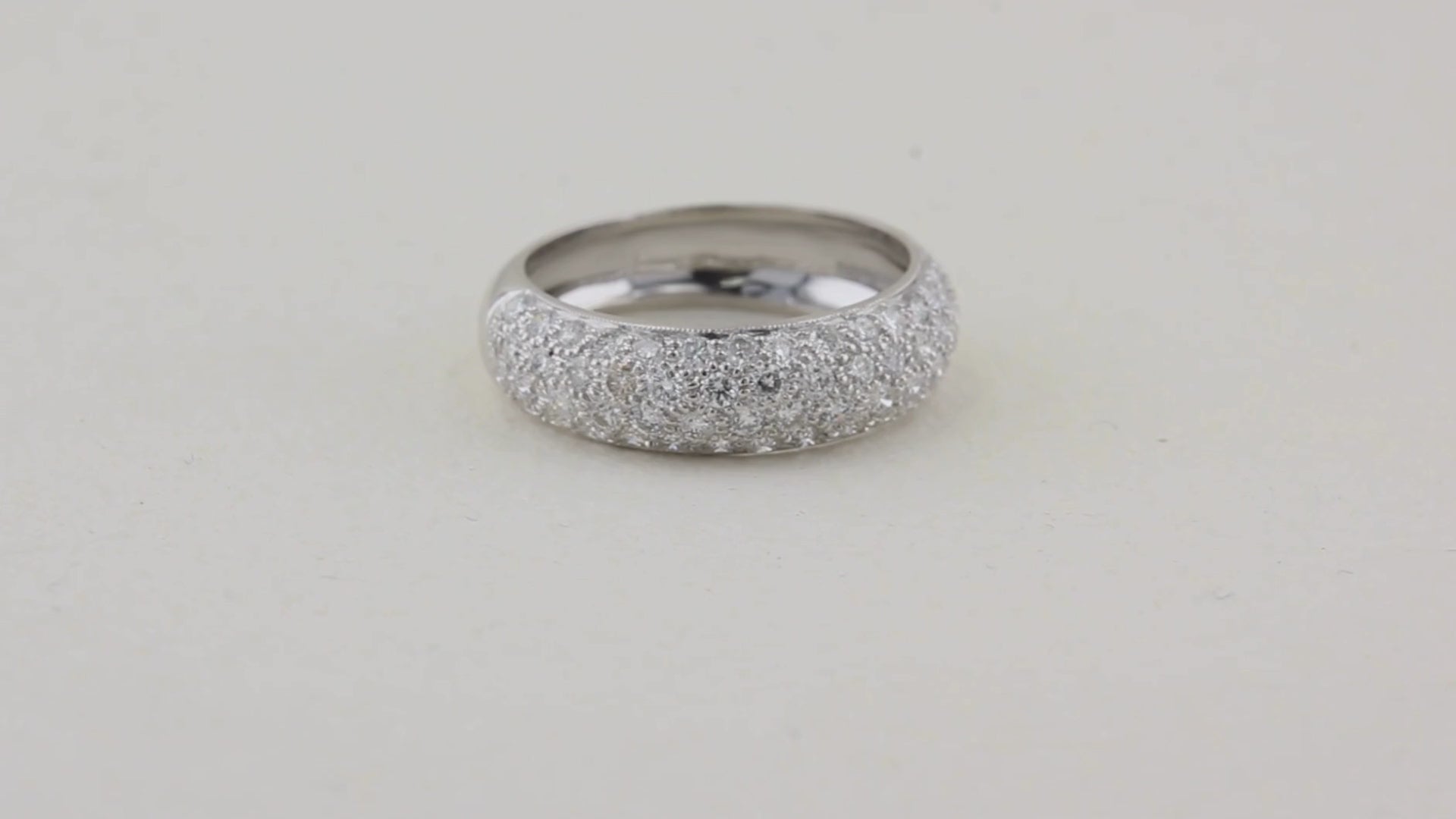Pave Diamond Eternity Ring