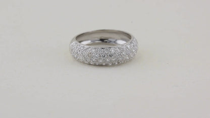 Pave Diamond Eternity Ring