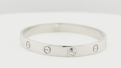 Vintage Cartier Classic Love Bracelet - Size 18