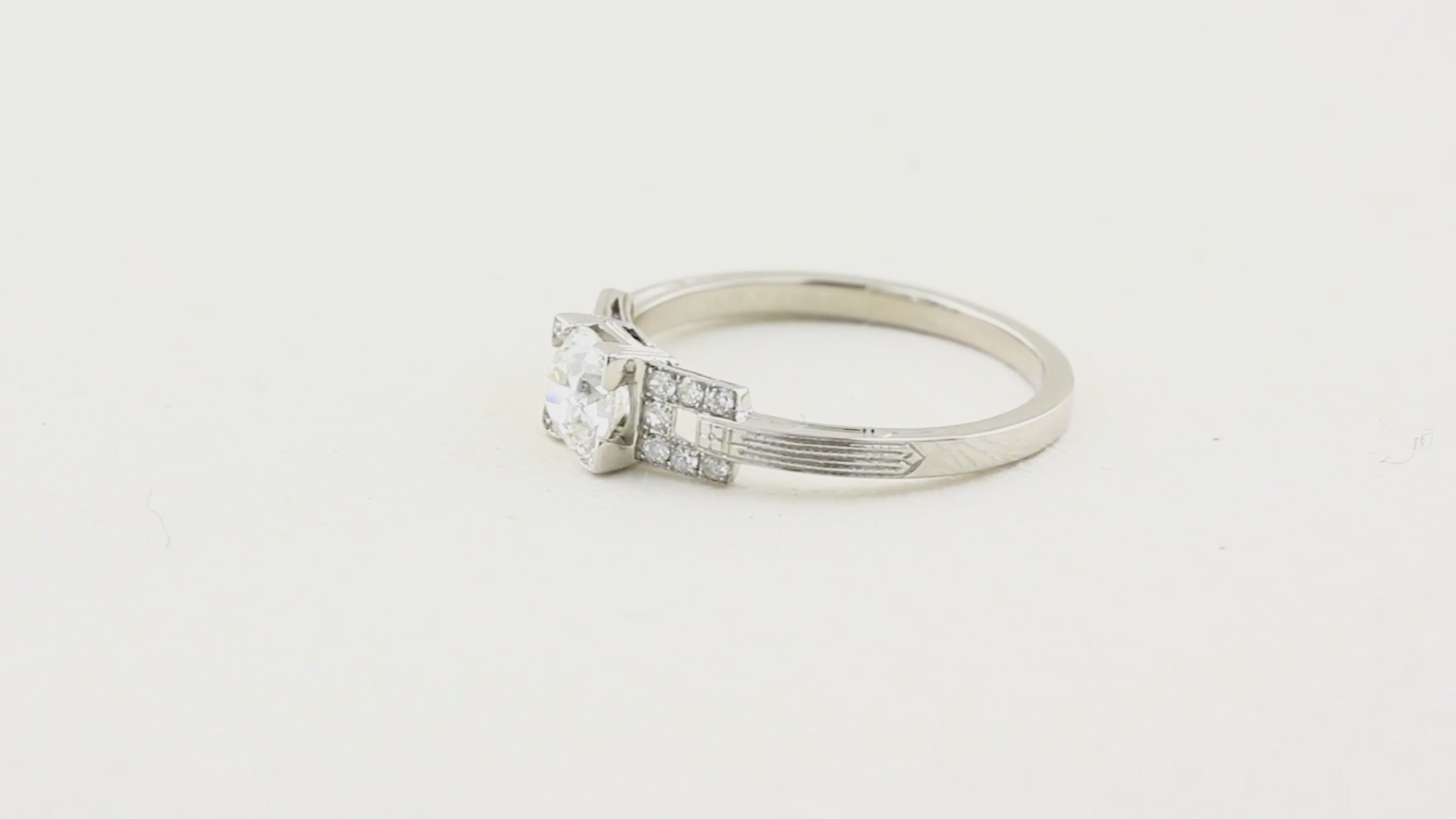 Vintage Art Deco Style Diamond Ring
