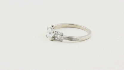 Vintage Art Deco Style Diamond Ring
