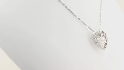Wint &amp; Kidd Diamond Heart Briolette Necklace