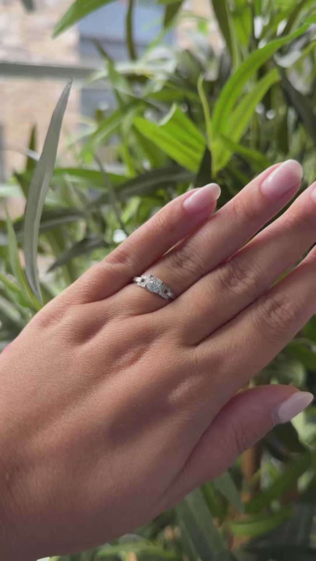 Vintage Art Deco Style Diamond Ring