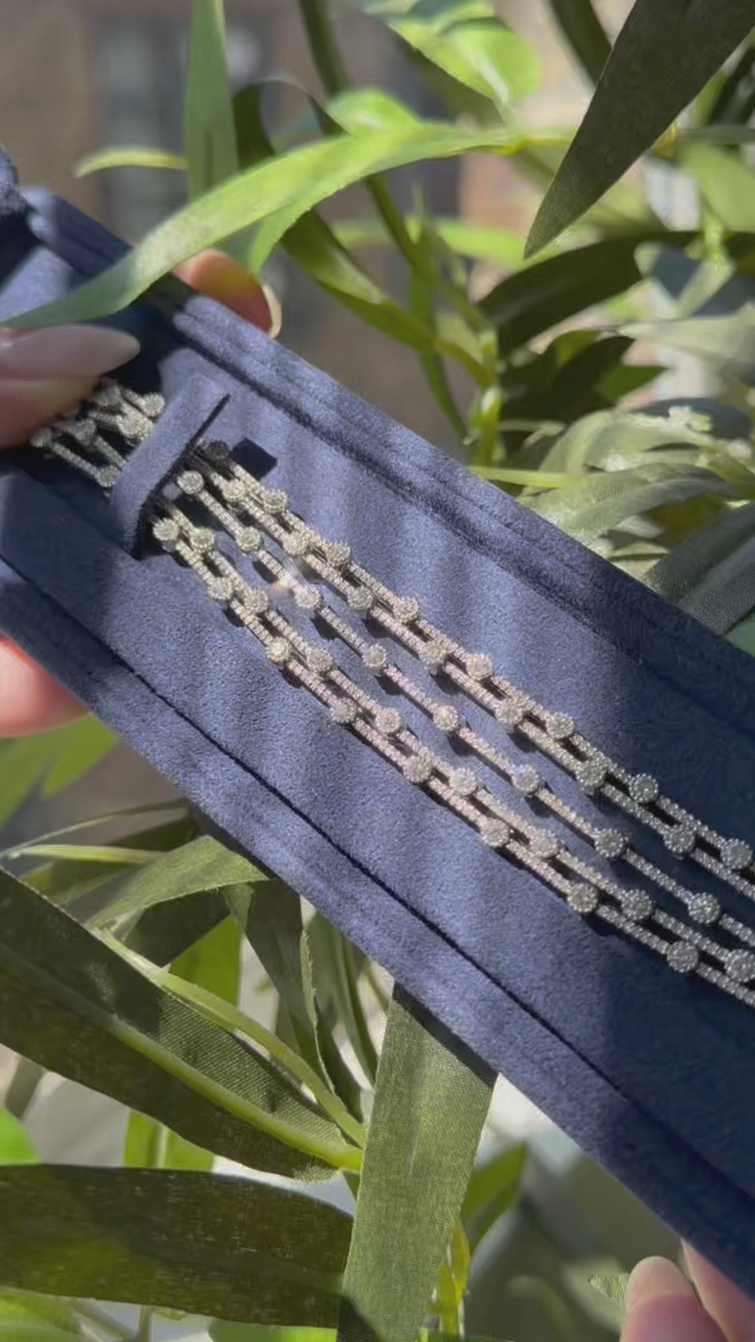 7.30ct Diamond Multi Row Bracelet