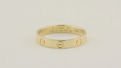 Cartier Yellow Gold SM Love Ring